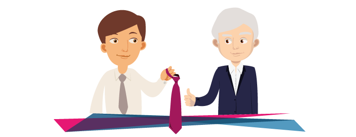 L'association distribue des costumes et tailleurs pour accompagner et favoriser l'accès à l'emploi des personnes que nous aidons. Des coachs en image et recruteurs bénévoles interviennent auprès de nos bénéficiaires pour leur fournir des conseils verbaux et non-verbaux à maîtriser en entretien d'embauche.